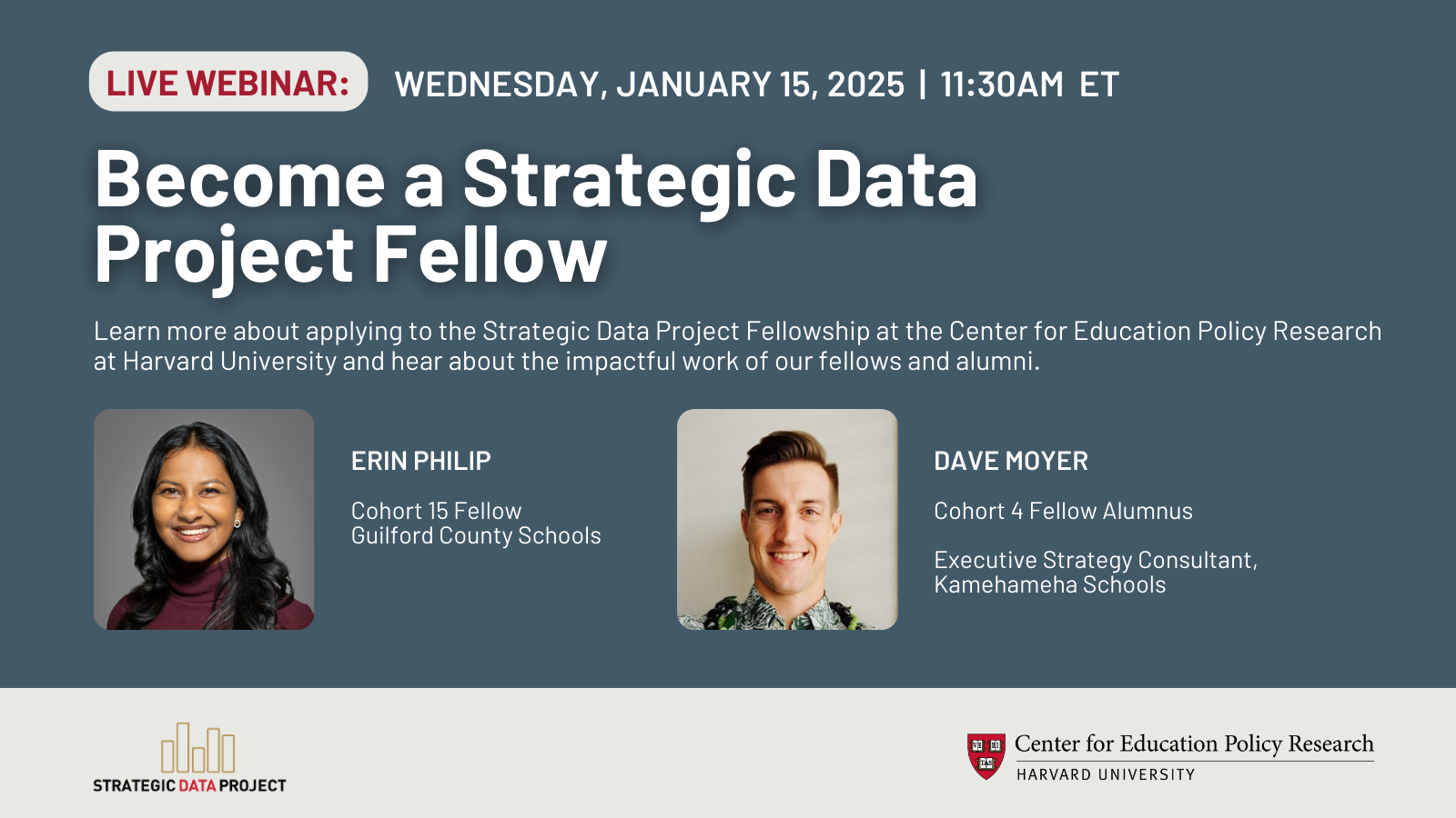 Become a Strategic Data Fellow