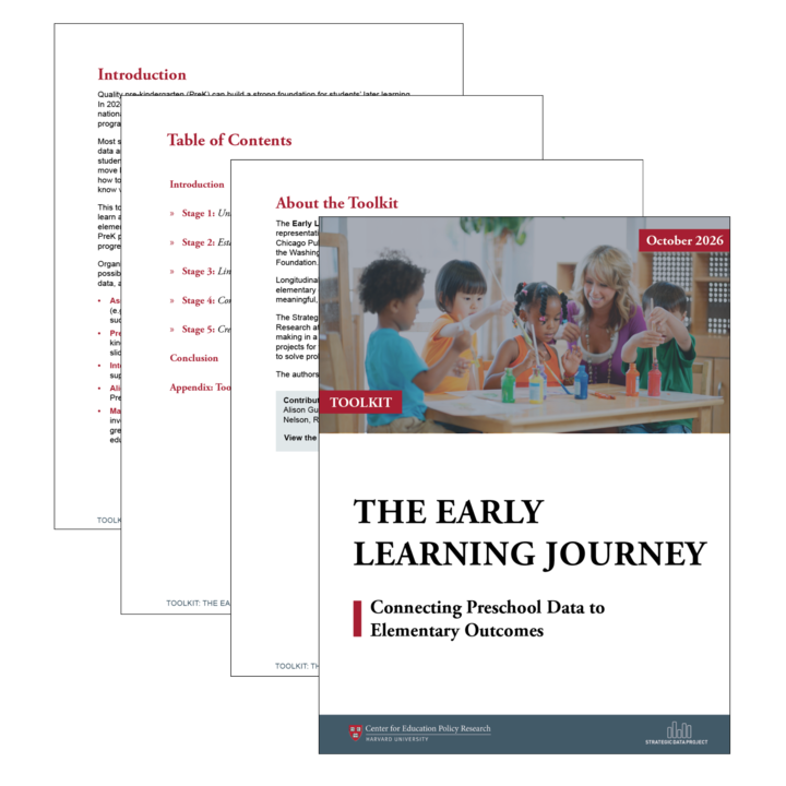 The Early Learning Journey: Connecting Preschool Data to Elementary Outcomes