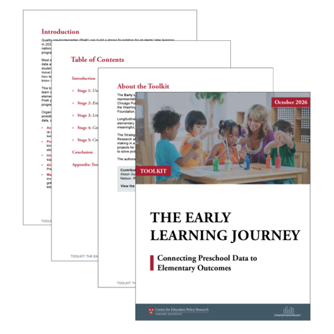 The Early Learning Journey: Connecting Preschool Data to Elementary Outcomes