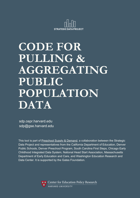 Code for Pulling and Aggregating Public Population Data